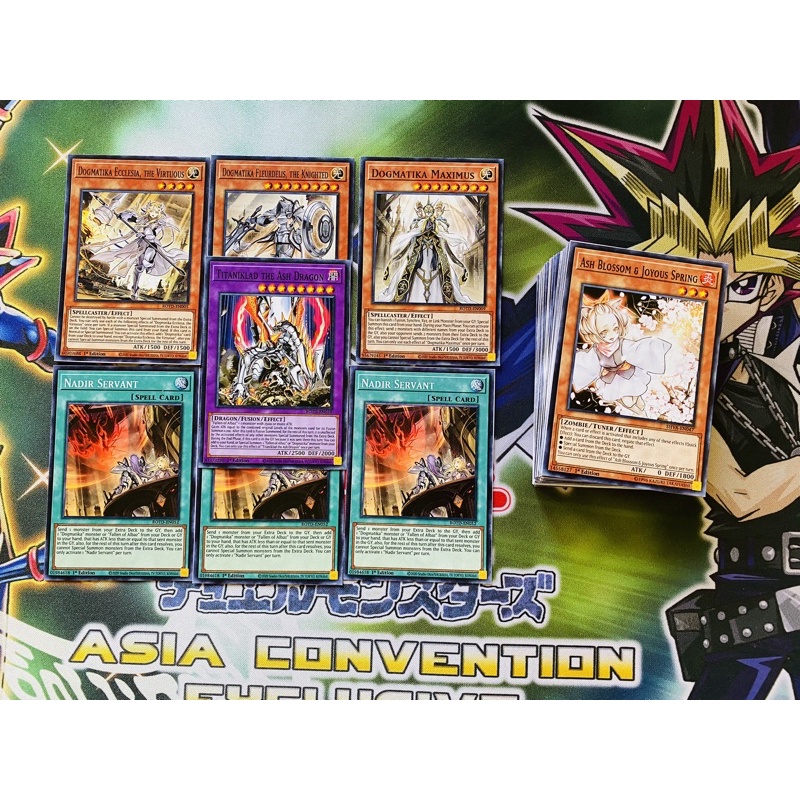 Deck Shaddoll - Invoked - Dogmatika   - Tặng kèm 1 lá bài real có trong deck