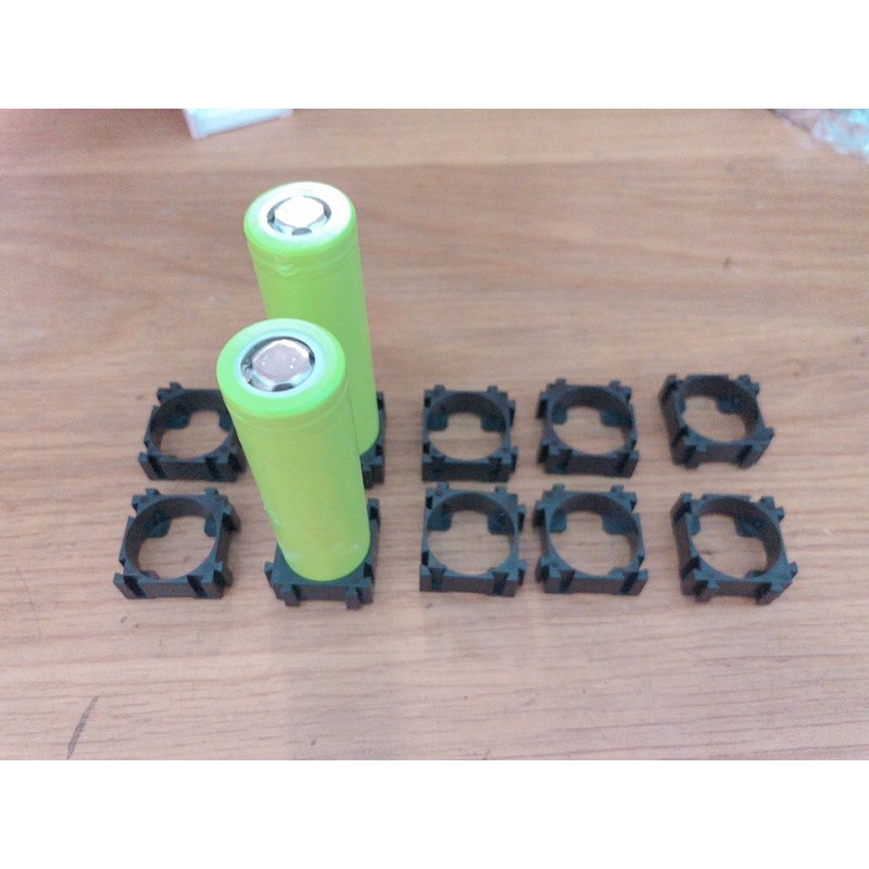 10 khung giữ cố định 1 cell pin 18650