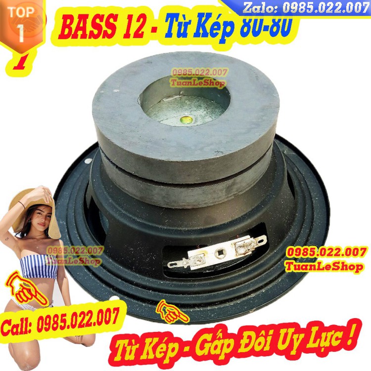 BASS 12 TỪ KÉP 80-80 - GIÁ 01 LOA  BASS