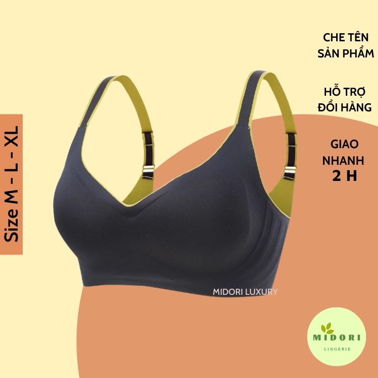 Áo lót đúc su không gọng 3D định hình vòng ngực co dãn 4 chiều siêu mát AL09