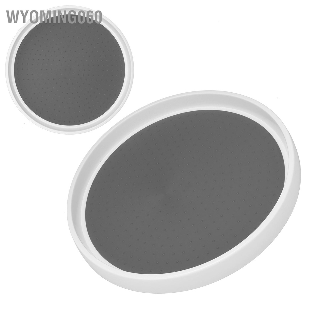 Wyoming060 Storage Rack Large Rotating Single‑layer Desktop Kitchen Spice for Cabinets