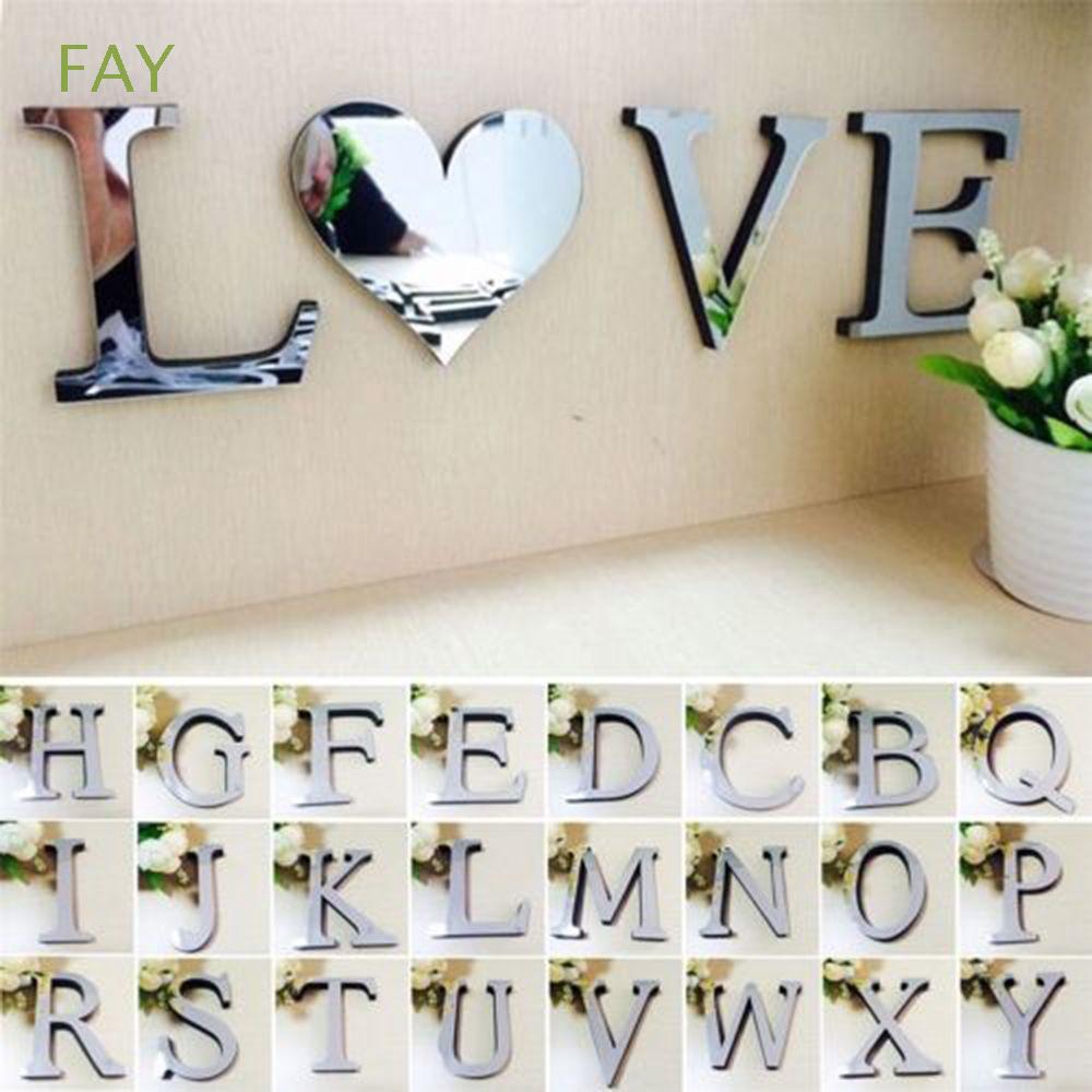 Sticker dán tường hình chữ số trang trí nhà cửa