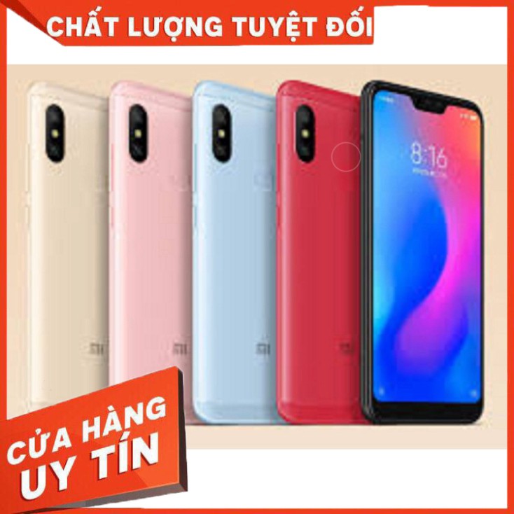 [ SIÊU GIẢM GIÁ  ] [ Chơi LIÊN QUÂN ] điện thoại Xiaomi Redmi 6 Pro 2sim (4GB/64gb) CHÍNH HÃNG - có sẵn Tiếng Việt SHIP 