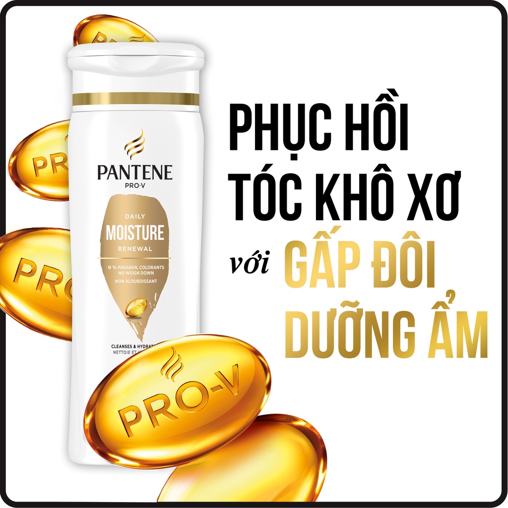 Dầu Gội & Xả 2in1 Pantene Mỹ nhiều mùi hương 375ml/355ml