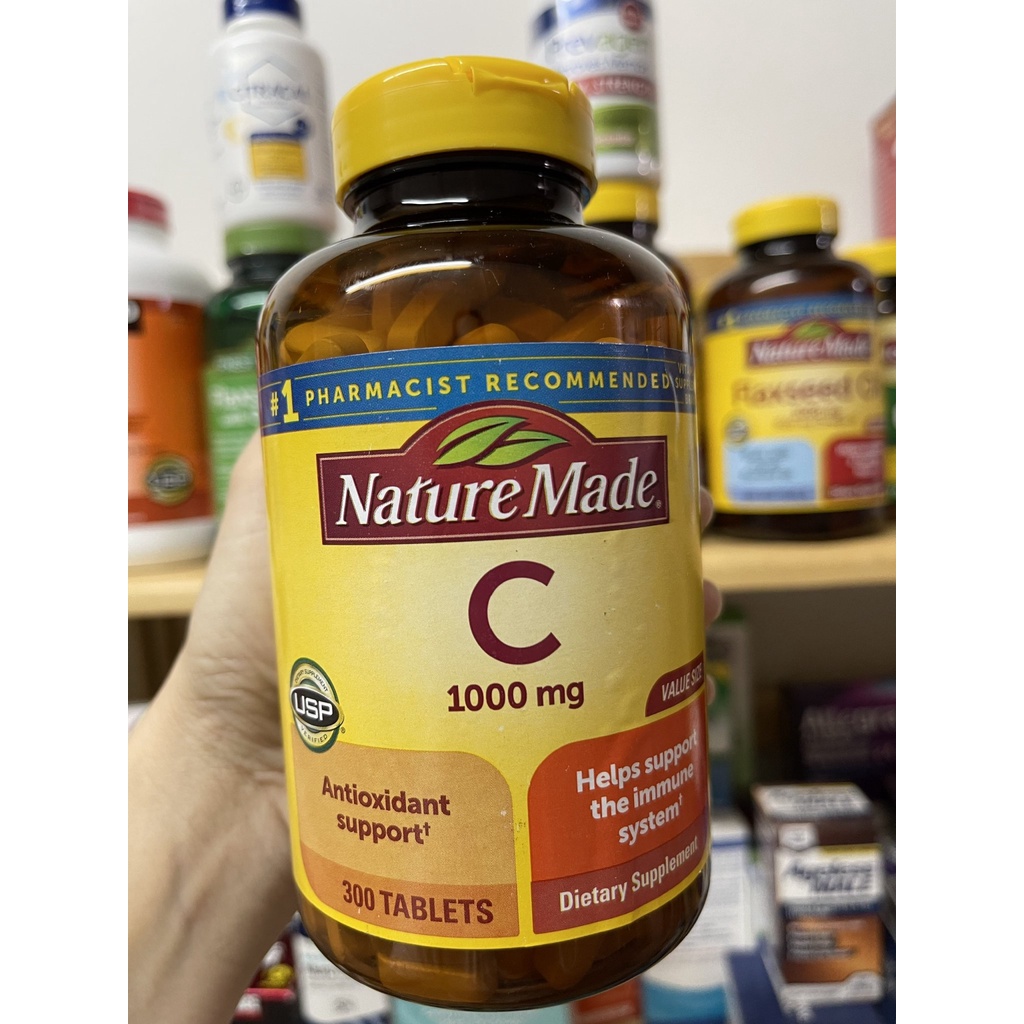 SALE: VITAMIN C NATURE MADE 1000mg 300 viên.