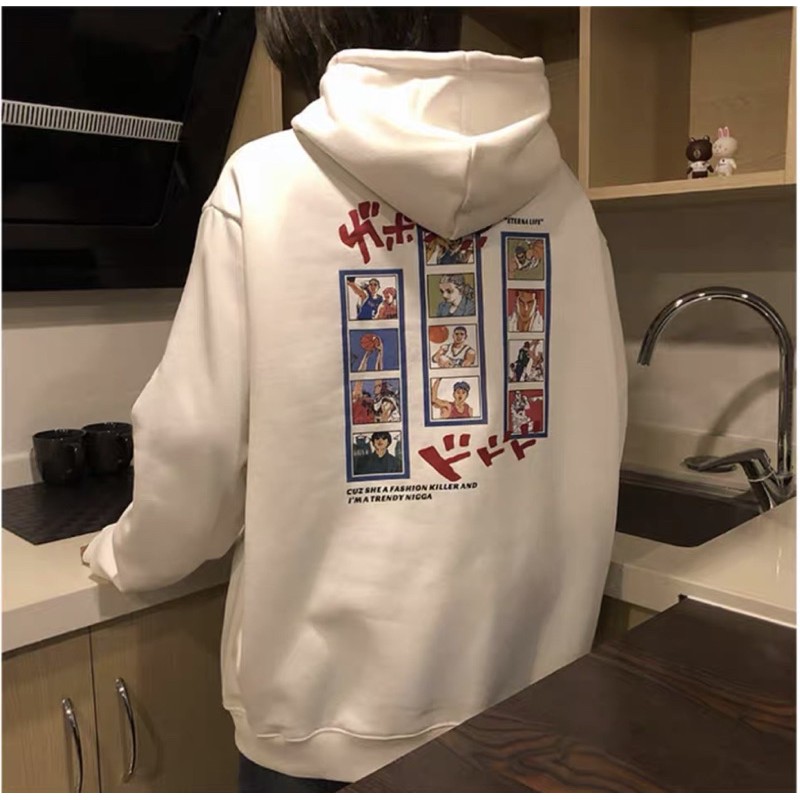 Áo khoác HOODIE Bóng rổ SHOHOKU UNISEX nam nữ | BigBuy360 - bigbuy360.vn