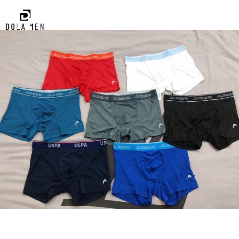 Quần Lót Poly Boxer Nam Sport Gym - thun lạnh korea Head, Kappa, K-Swiss