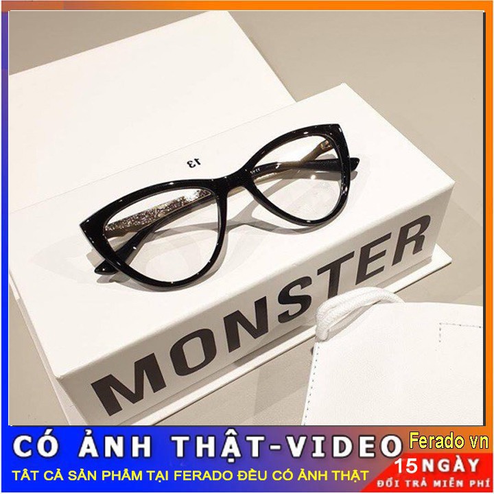 Gọng kính mắt mèo cho nam nữ mã 18 ( tặng kèm hộp đựng kính )