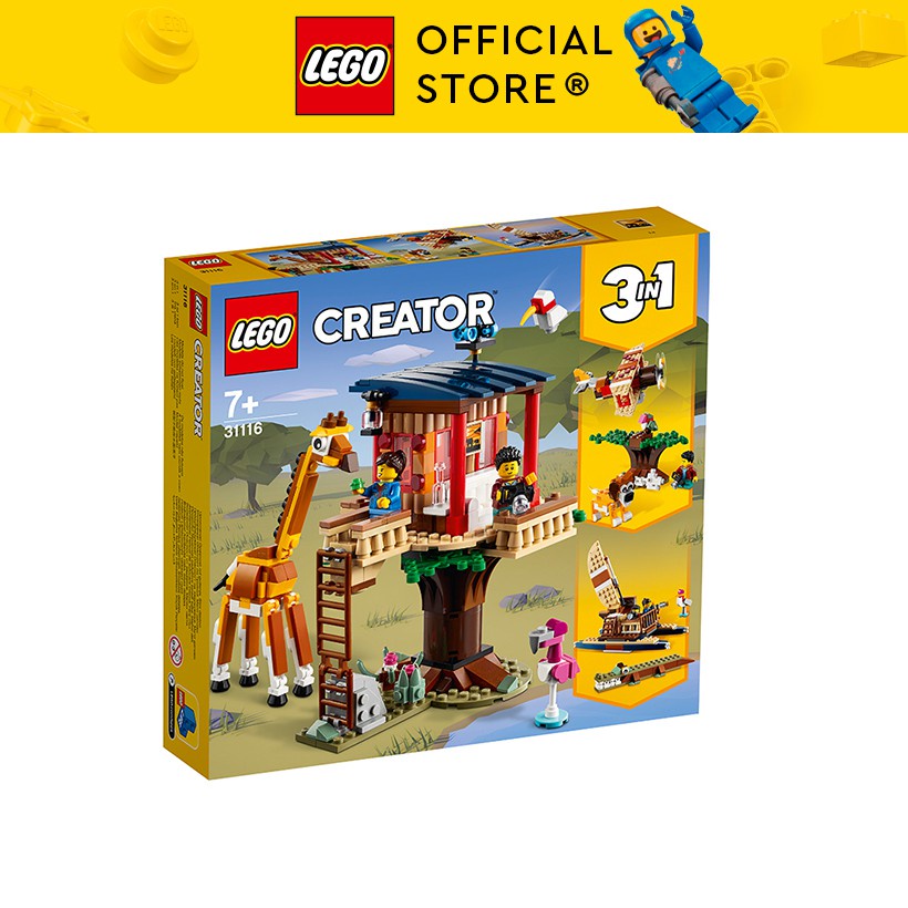 LEGO CREATOR 31116 Nhà Cây Safari ( 397 Chi tiết)