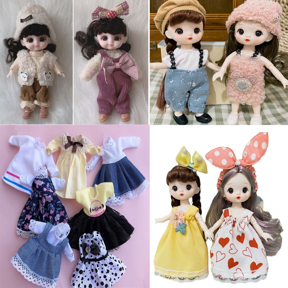 Bộ đồ cho búp bê Bjd Molly Ob11 Gsc 16~17cm 20 kiểu lựa chọn tỉ lệ 1/ 12