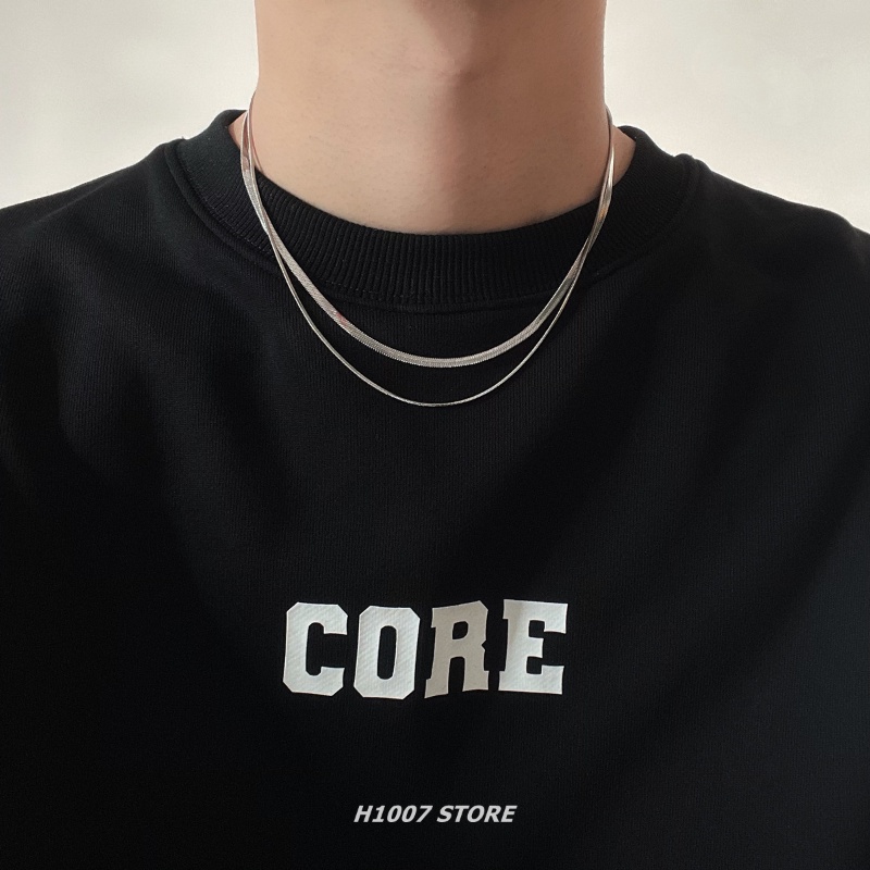 Vòng cổ Xương Rắn Đính Hạt Phong Cách Hàn Quốc Cho Nữ