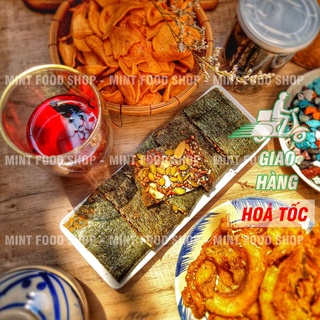 Rong biển kẹp hạt dinh dưỡng - snack rong biển hq túi 250gr