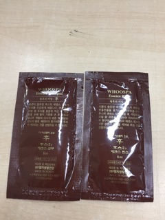 Dầu gội whoo spa Essence Shampoo. Hsd 7/2022