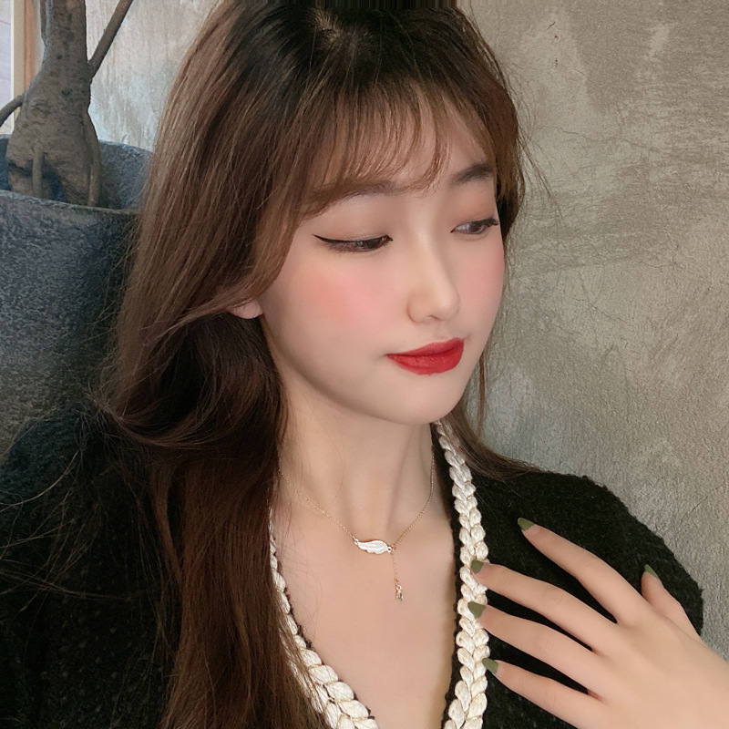 Dây Chuyền Hợp Kim Mặt Hình Đôi Cánh Xinh Xắn Nữ Tính