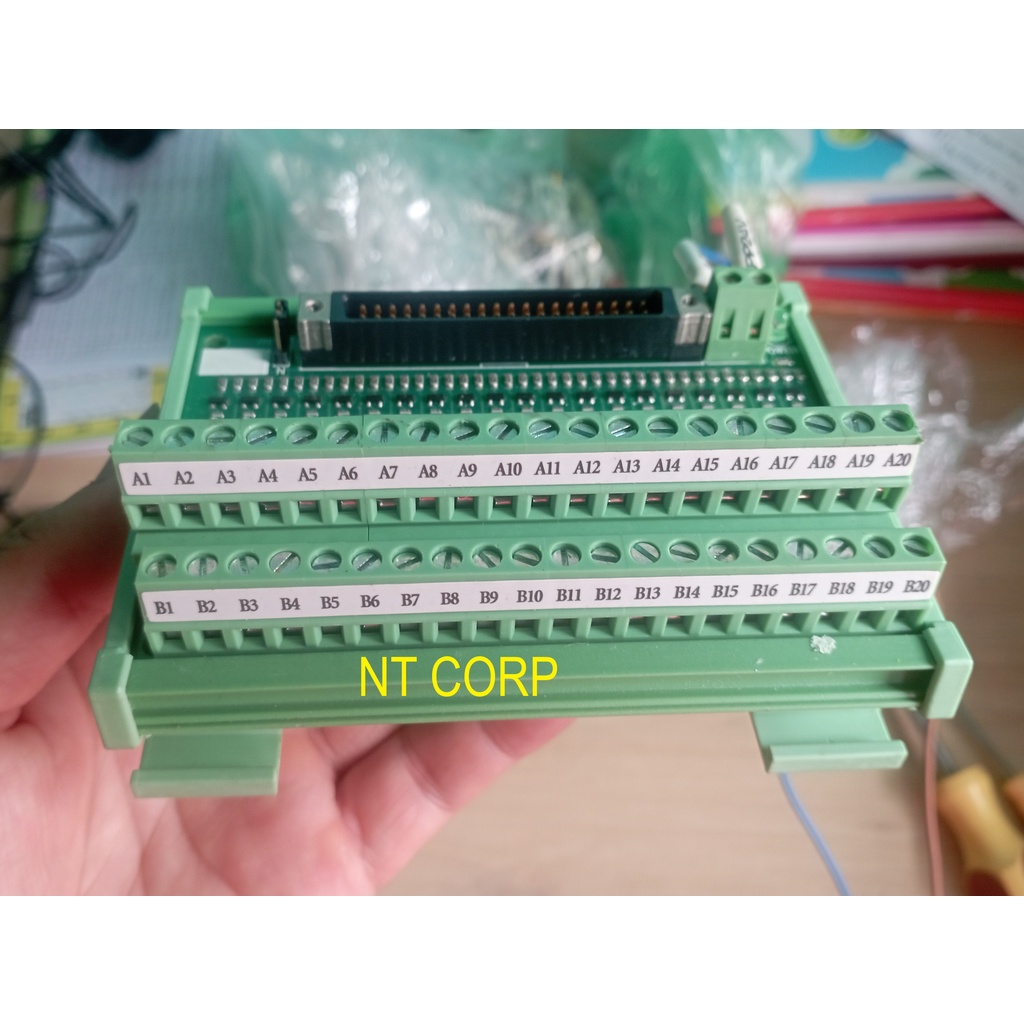 Cầu đấu 40P PCN-4F40 và SY-80M-X41P-L tương thích với mô đun mở rộng QX41, QY41P, QX42, QY42P, QD75 dòng Q Mitsubishi