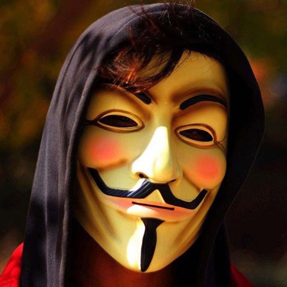 Mặt Nạ Hóa Trang Halloween Chủ Đề Phim AUGUSTINE V for Vendetta Anonymous