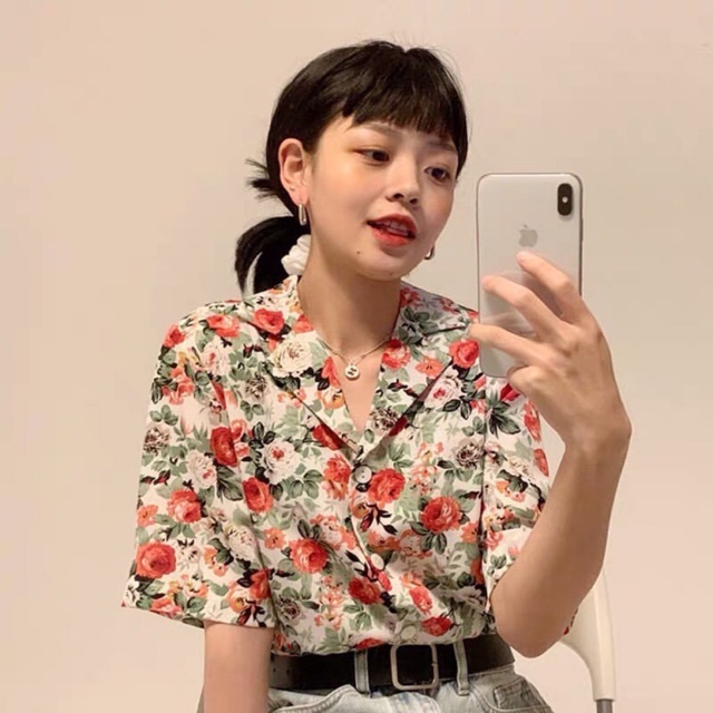 Áo sơ mi hoa