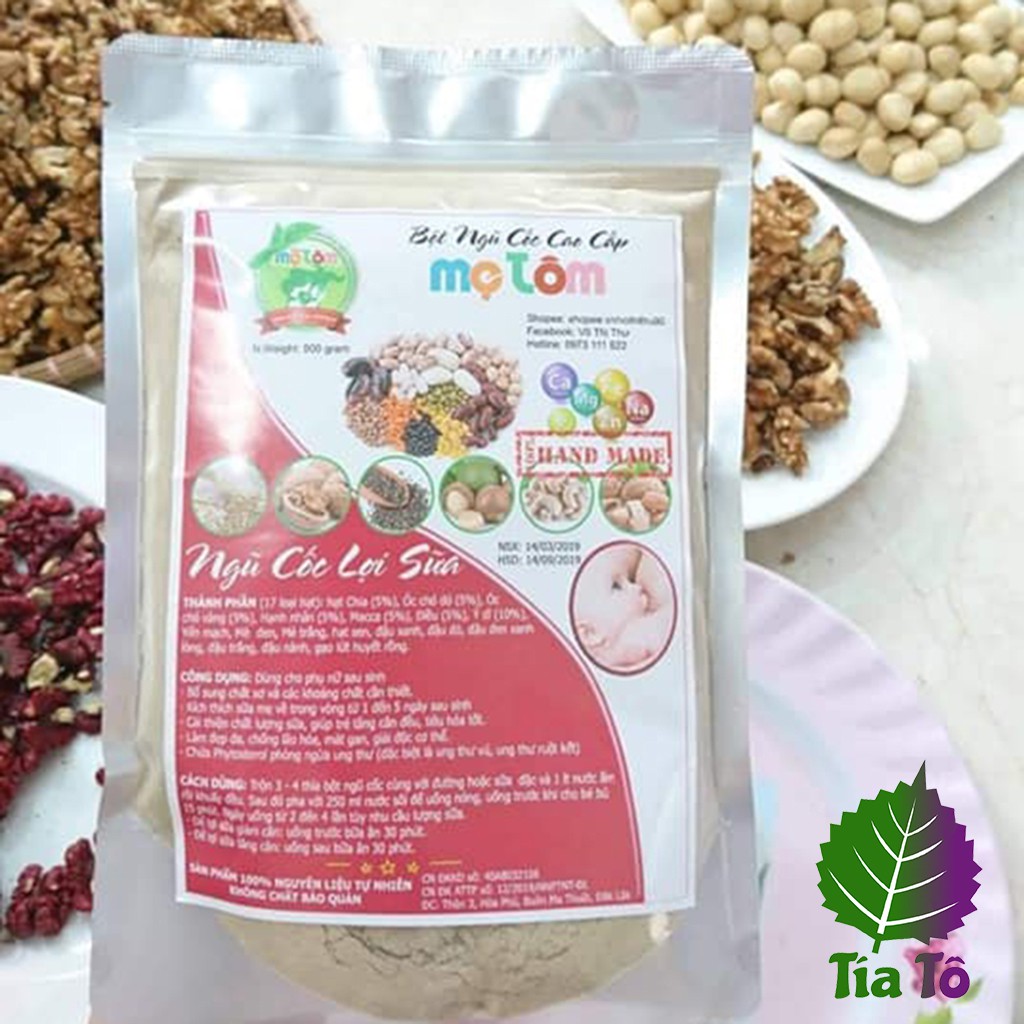 [ATVSTP] 1KG ngũ cốc lợi sữa 17 loại hạt dinh dưỡng (lợi sữa tăng cân, lợi sữa giảm cân) 1 người uống 2 người khỏe