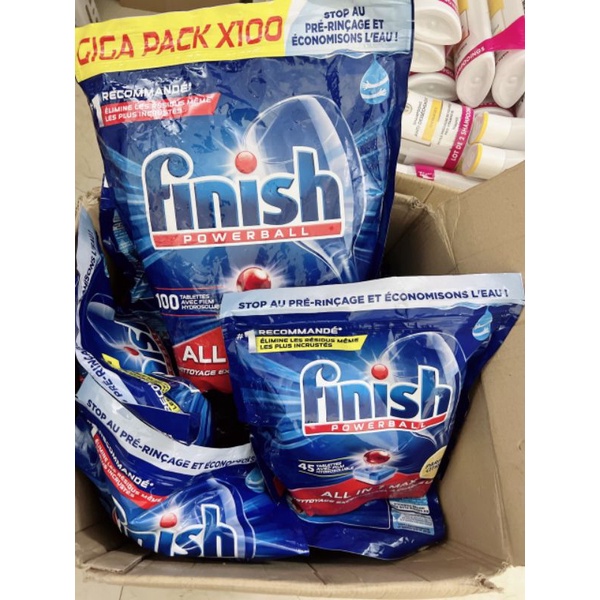 Viên rửa bát Finish Power Ball Pháp