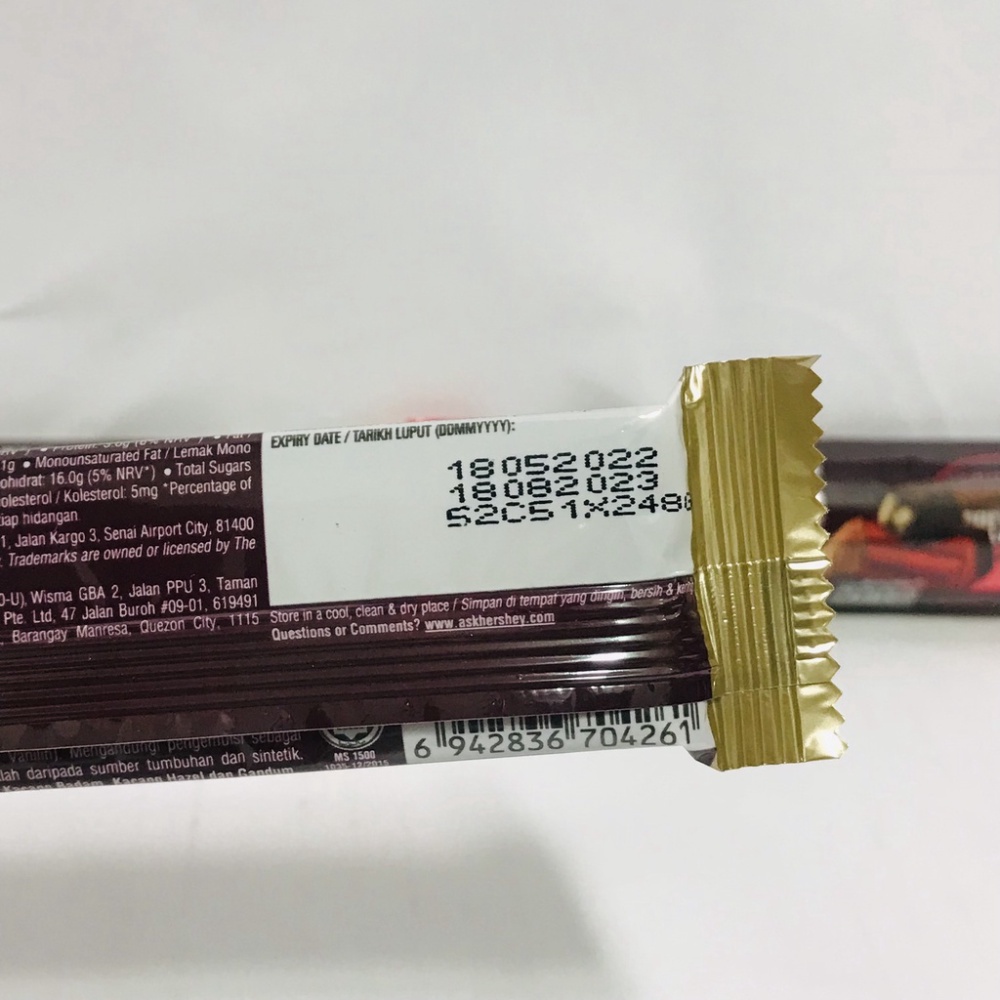 Socola  Hershey's Nuggets gói 28g