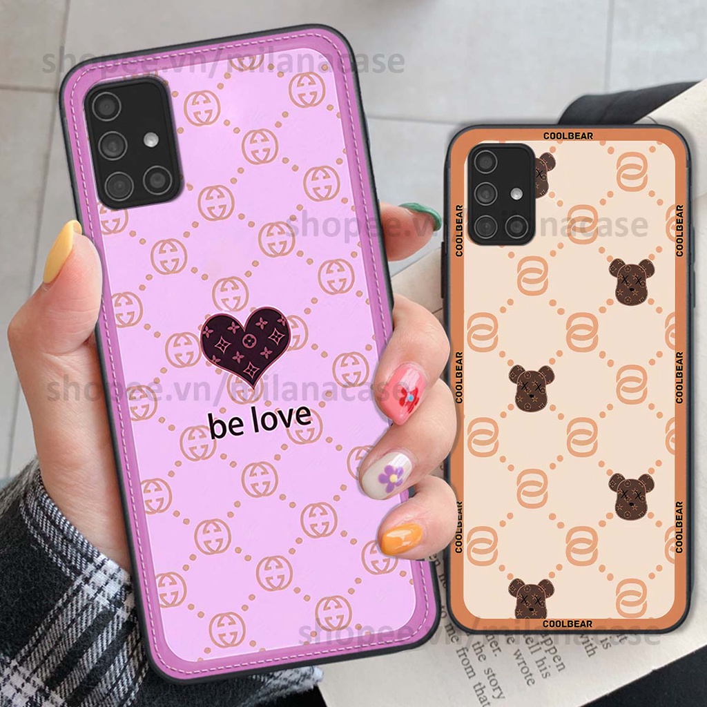 Ốp Samsung M51 hình trái tim be love tình yêu siêu đẹp, cá tính, thời trang