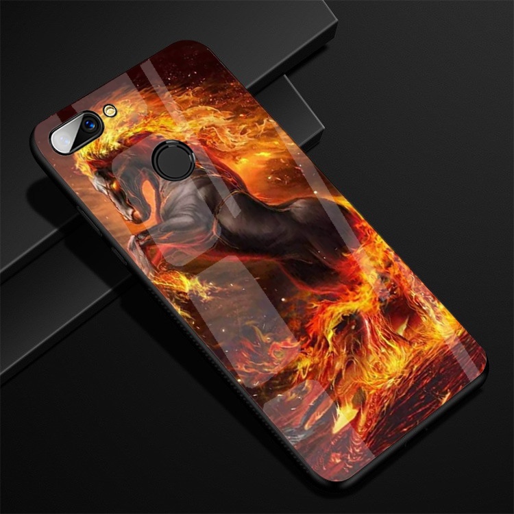 Ốp Lưng XIAOMI MI 8 LITE mặt kính cường lực cao cấp thiết kế Độc Quyền