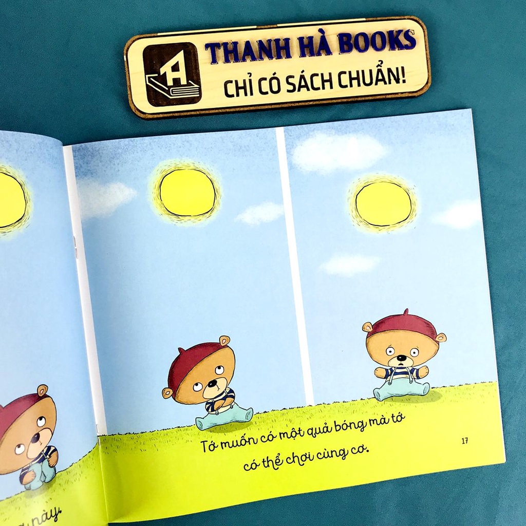 Sách - Bé Học Điều Hay Qua Câu Chuyện Nhỏ - Gấu Con Tinh Nghịch - Bộ 4 quyển, lẻ tùy chọn (Dành cho trẻ từ 3-6 tuổi)