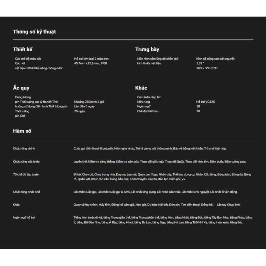 Đồng hồ thông minh nghe gọi Xiaomi Kieslect Kr - Chính hãng bảo hành 12 tháng