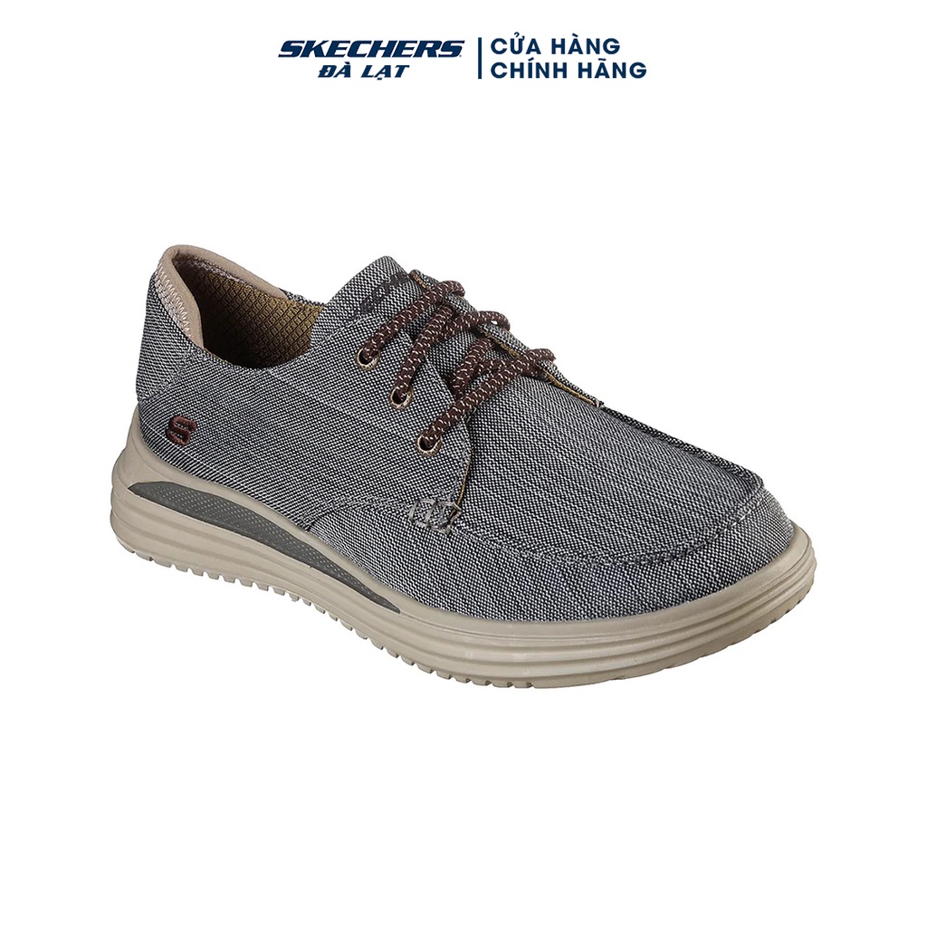 Giày thể thao Skechers thời trang nam, sneaker đế êm, hàng cao cấp nhập khẩu từ Mỹ 204578-BRN