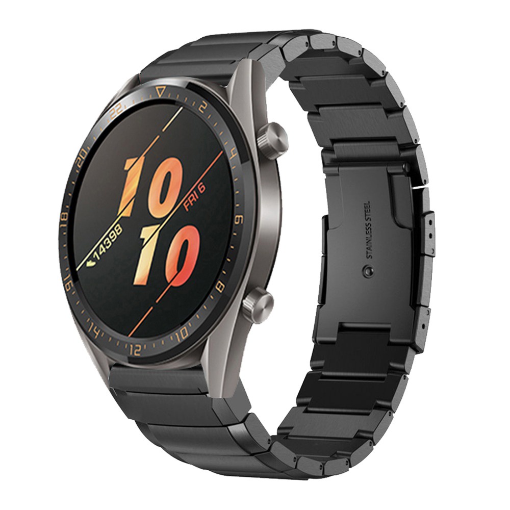 Dây Đeo Inox 20mm 22mm Sang Trọng Cho Đồng Hồ Thông Minh Garmin Vivomove 3 Luxe Hr Fenix Chronos Vivoactive 4 3