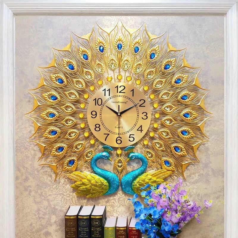 Tranh đồng hồ treo tường trang trí nghệ thuật decor nhà cửa