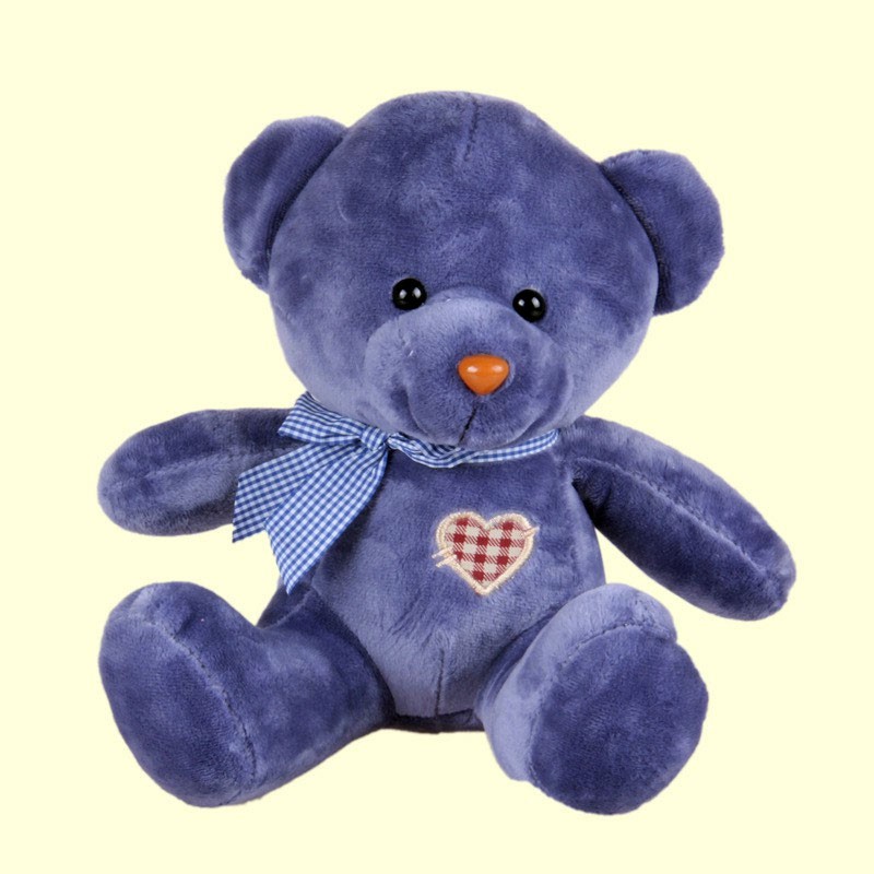 Thú nhồi Gấu bông Teddy dài 23 cm nhiều màu