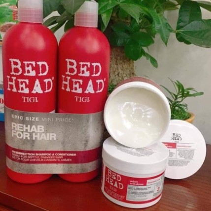 Ủ Tóc Tigi Đỏ 600 g [Hàng Xách Tay] Phục Hồi Hư Tổn Level 3 Cấp Độ Cao Nhất-Món Quà Đặc Biệt Cho Chị Em. | BigBuy360 - bigbuy360.vn