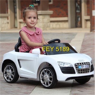 Ô tô xe điện trẻ em pro audi fey-5189 vận động, cho bé tự lái và remote 6v/4.5ah