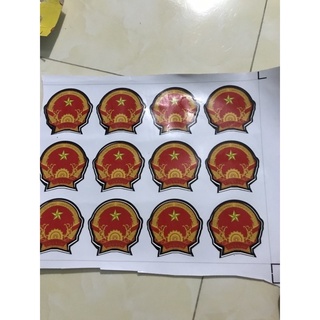 Tem quốc huy{giá 1 hình}