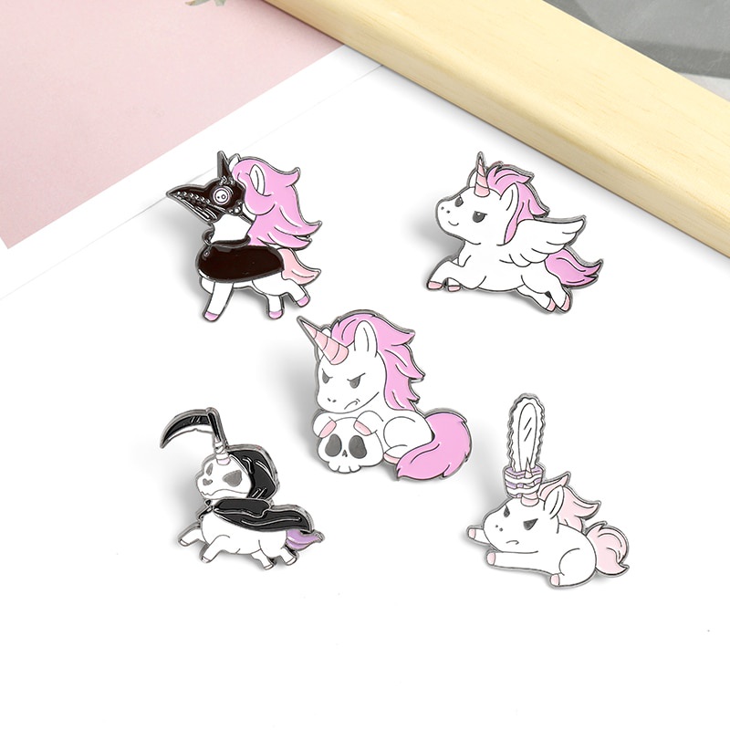 Ghim cài áo hình động vật hoạt hình dễ thương