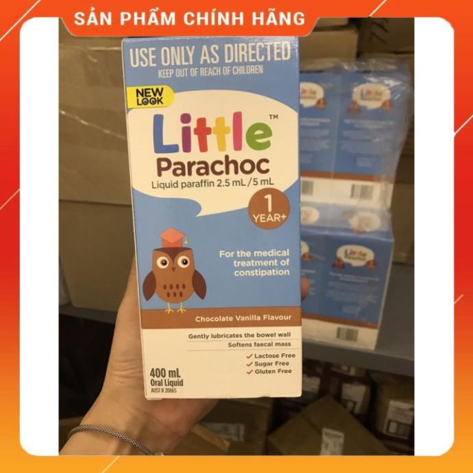 Siro táo bón Little Parachoc Úc cho bé 🔥𝐍𝐄𝐖🔥 giá tốt mẫu mới 2021