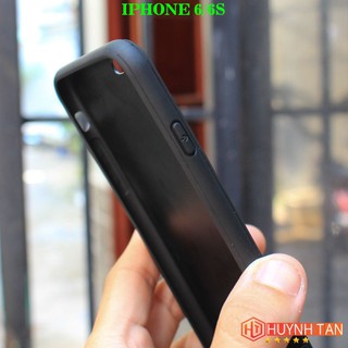 Ốp lưng Iphone 6 , 6S vân vải Jean (Đen)