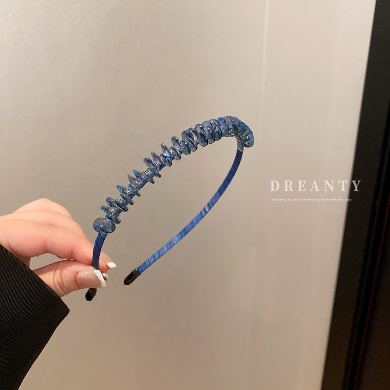 Băng Đô Đính Kim Cương Giả Phong Cách ins Mới Siêu Cổ Tích Niche De