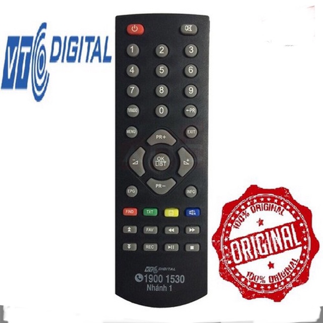 Khiển đầu VTC - T201 - remote điều khiển tốt