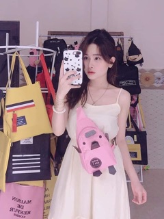 Túi vịt đeo chéo, túi lợn