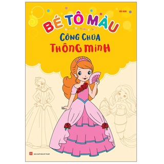 Sách: Combo Bé Tô Màu Công Chúa (Túi 6 Cuốn )