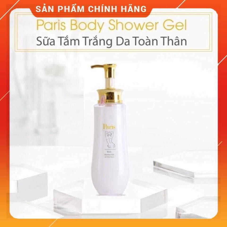 Sữa Tắm Trắng Da Toàn Thân PARIS BODY SHOWER GEL [TẶNG KÈM MẶT NẠ DƯỠNG TRẮNG DA EUNYUL]