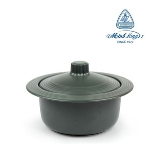 Nồi sứ dưỡng sinh Minh Long 2.2 L vành tròn