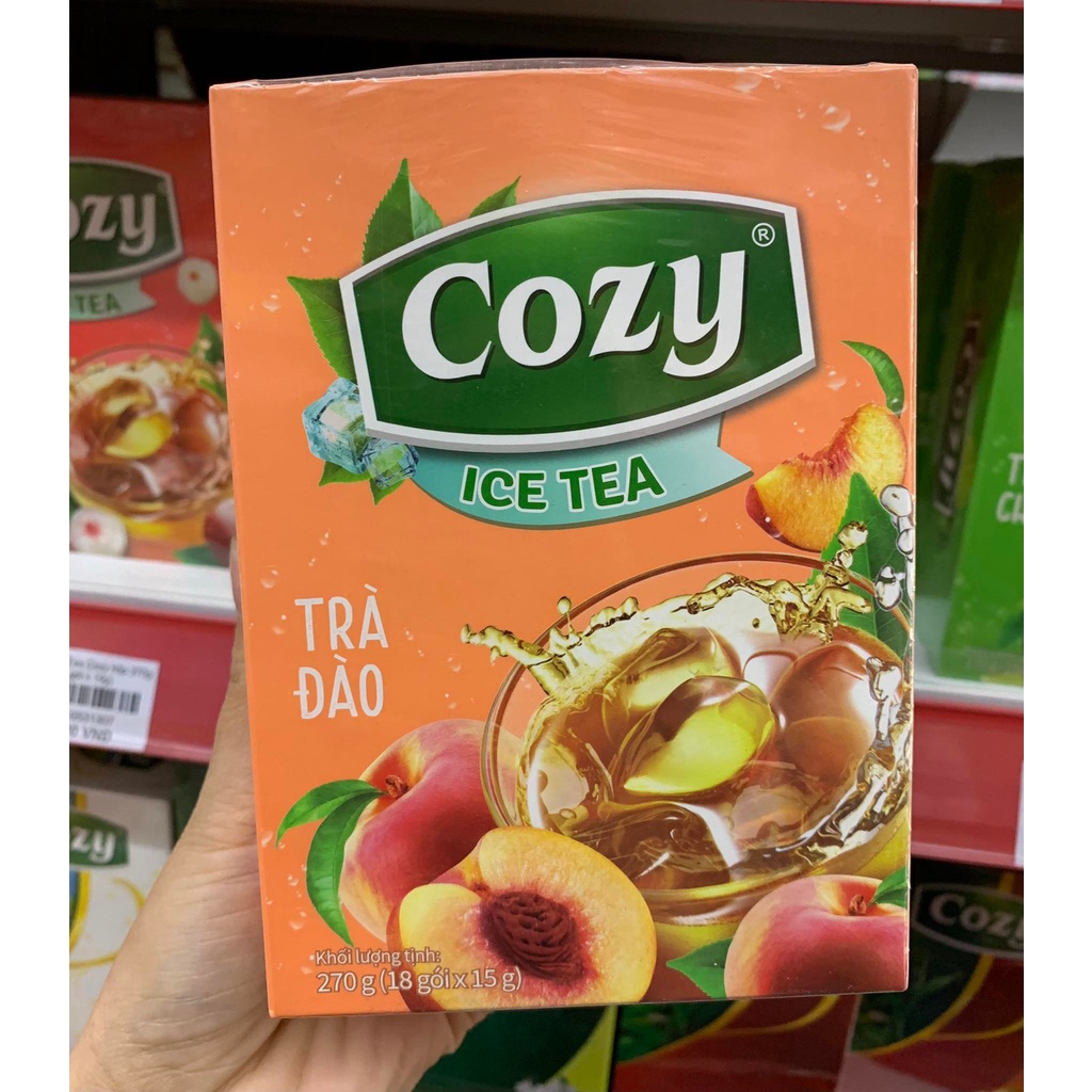 Trà Cozy Icetea hòa tan  hộp 270g