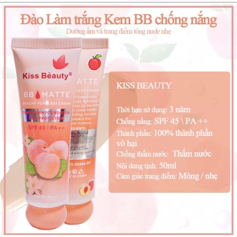 Set makeup 6 món ( Bao gồm: KemBB + phấn trang điểm+ chì kẻ màu + kẻ mắt + Mascara + son môi | BigBuy360 - bigbuy360.vn