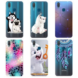 Ốp lưng in họa tiết hoạt hình cho VIVO Y11