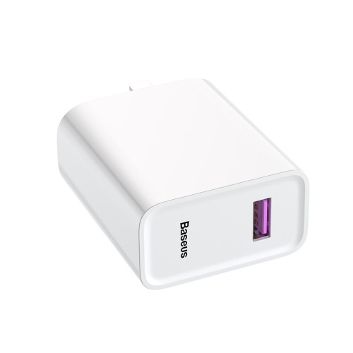 Củ sạc nhanh 5A Baseus Super Speed Charge chân dẹt chất liệu PC cho Samsung/Huawei/Xiaomi/iPhone