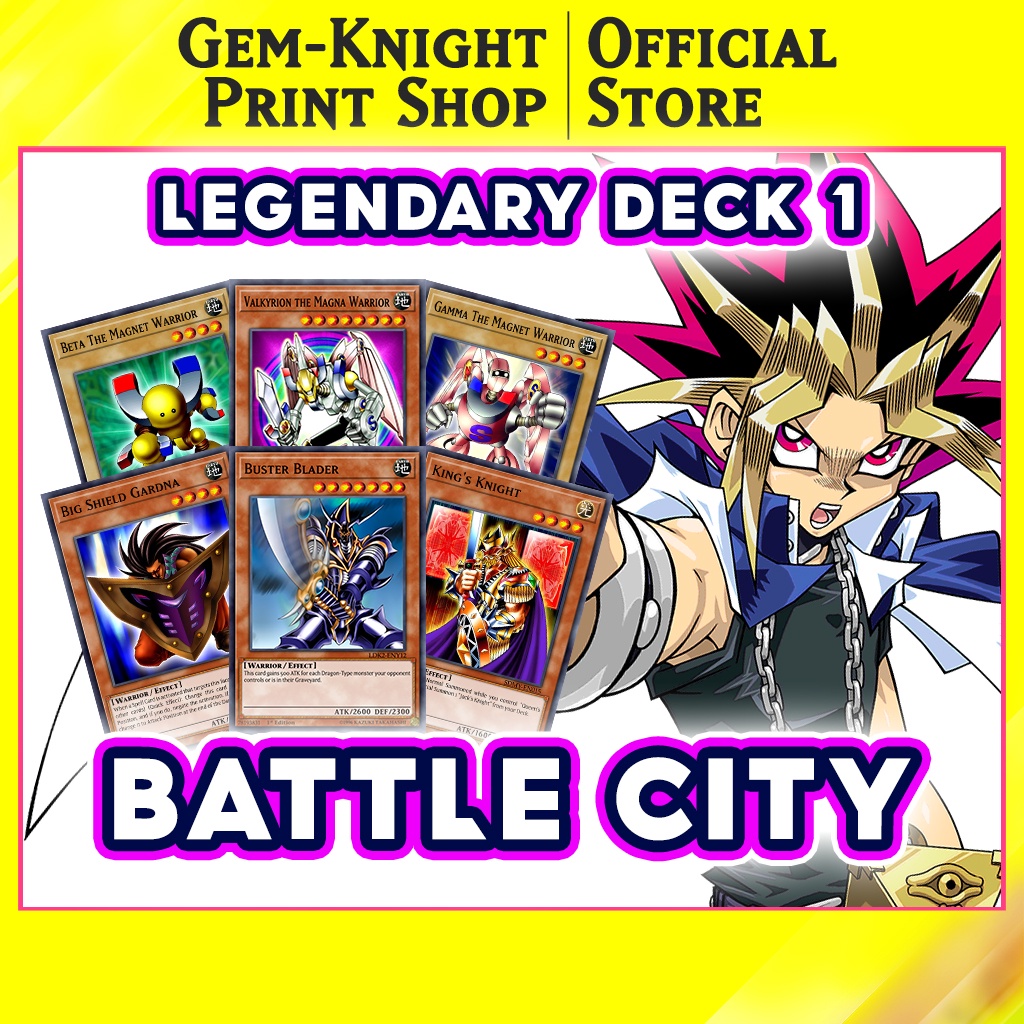 [Bài In] Bộ bài Yugioh – Legendary Deck I – Battle City Deck