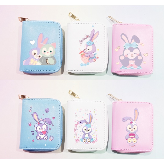 Ví gấu dâu tây lotso VNI36 ví ngắn công chúa hoạt hình  thỏ stella cáo lina cute bóp dễ thương idol thần tượng hoạt hình